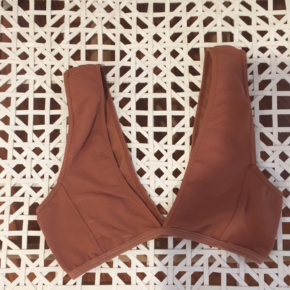 Free People tan bra